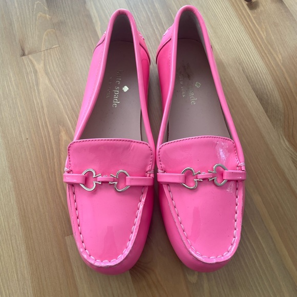 kate spade Shoes - Kate Spade pink loafers